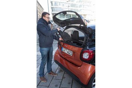 Smart Fortwo Coupé 0.9, Heckklappe