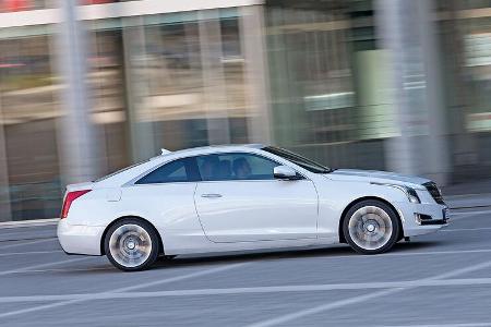 Cadillac ATS Coupé 2.0 Turbo AWD, Seitenansicht