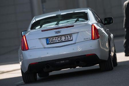 Cadillac ATS Coupé 2.0 Turbo AWD, Heckansicht