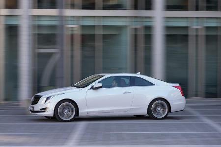 Cadillac ATS Coupé 2.0 Turbo AWD, Seitenansicht
