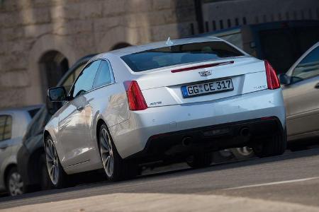 Cadillac ATS Coupé 2.0 Turbo AWD, Heckansicht