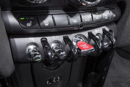 Mini One D, Bedienelemente