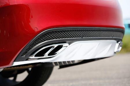 Mercedes C 450 AMG, Auspuff, Endrohr