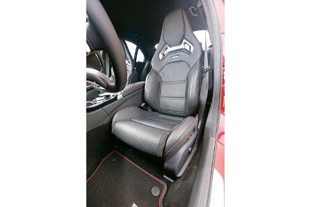 Mercedes C 450 AMG, Fahrersitz