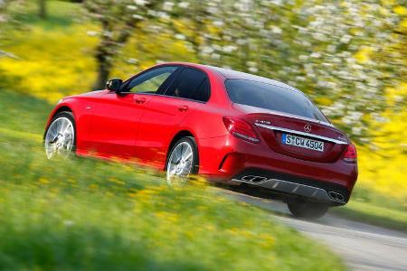 Mercedes C 450 AMG, Heckansicht