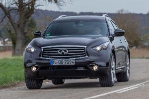 Infiniti QX70 5.0 S, Frontansicht