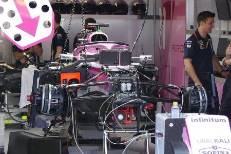 Force India - GP Monaco - Formel 1 - Freitag - 25.5.2018