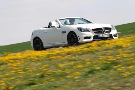 Mercedes SLK 55 AMG, Seitenansicht