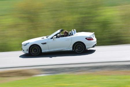 Mercedes SLK 55 AMG, Seitenansicht