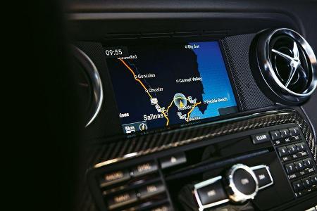 Mercedes SLK 55 AMG, Display