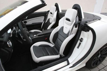 Mercedes SLK 55 AMG, Fahrersitz, Innenausstattung