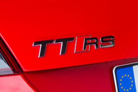 Audi TT RS Plus Coupé S-Tronic, Typenbezeichnung, Schriftzug