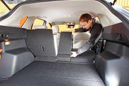Mazda CX-5 Skyaktiv-D AWD Sports-Line, Ladefläche, Sitz umklappen