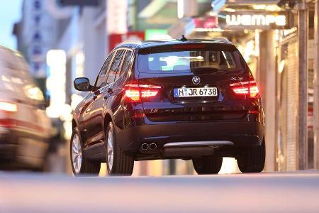 BMW X3 x-Drive 35d, Heck