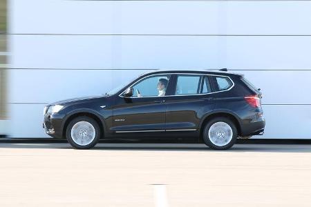BMW X3 x-Drive 35d, Seitenansicht