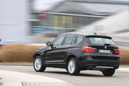 BMW X3 x-Drive 35d, Heck
