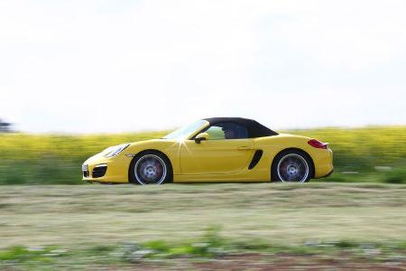 Porsche Boxster S, Seitenansicht