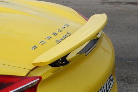 Porsche Boxster, Heckspoiler