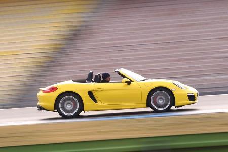 Porsche Boxster, Seitenansicht