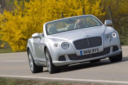 Bentley Continental GTC, Frontansicht