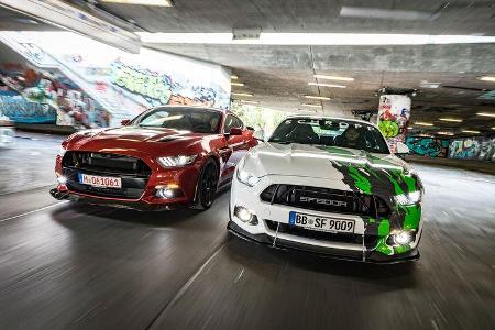 Spezial Sportscars & Tuning 2017 Ford Mustang Geiger Kompressor Schropp SF 600R Vergleich