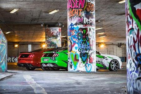 Spezial Sportscars & Tuning 2017 Ford Mustang Geiger Kompressor Schropp SF 600R Vergleich