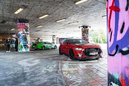 Spezial Sportscars & Tuning 2017 Ford Mustang Geiger Kompressor Schropp SF 600R Vergleich