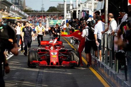 Sebastian Vettel - Ferrari - GP Australien 2018 - Melbourne - Rennen