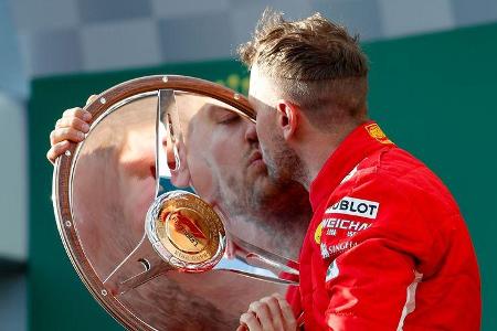 Sebastian Vettel - Ferrari - GP Australien 2018 - Melbourne - Rennen