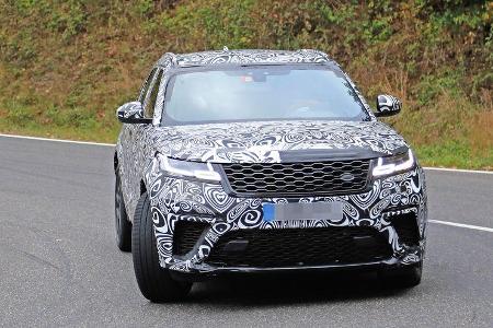 Range Rover Velar SVR Erlkönig