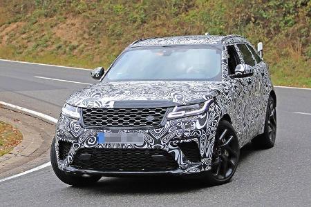 Range Rover Velar SVR Erlkönig
