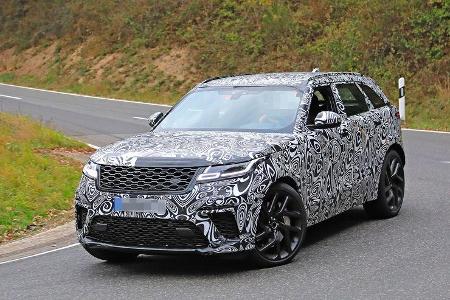 Range Rover Velar SVR Erlkönig