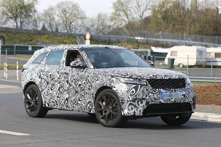 Range Rover Velar SVR Erlkönig