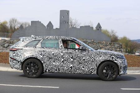 Range Rover Velar SVR Erlkönig