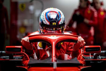 Ferrari - Halo - F1-Test - Barcelona - 2018
