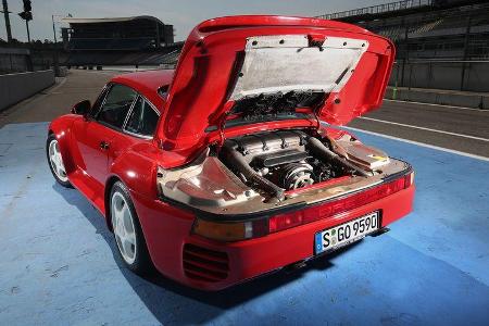 Porsche 959, Exterieur, Motor