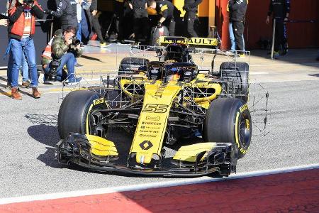 Carlos Sainz - Renault - F1-Test - Barcelona - Tag 8 - 9. März 2018
