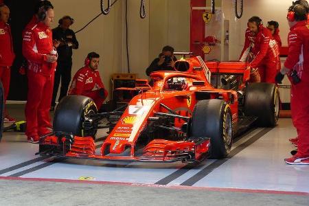 Kimi Räikkönen - Ferrari - F1-Test - Barcelona - Tag 8 - 9. März 2018