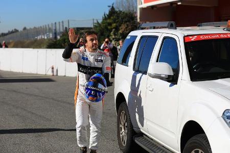 Fernando Alonso - McLaren - F1-Test - Barcelona - Tag 8 - 9. März 2018