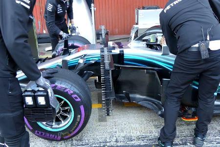 Lewis Hamilton - Mercedes - F1-Test - Barcelona - Tag 8 - 9. März 2018