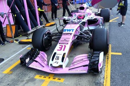 Esteban Ocon - Force India - F1-Test - Barcelona - Tag 8 - 9. März 2018
