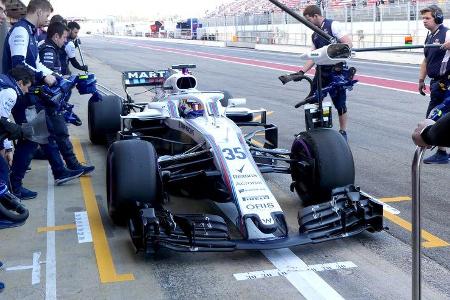Sergey Sirotkin - Williams - F1-Test - Barcelona - Tag 8 - 9. März 2018