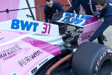 Esteban Ocon - Force India - F1-Test - Barcelona - Tag 8 - 9. März 2018