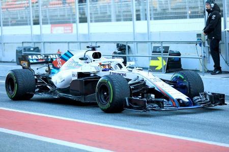 Sergey Sirotkin - Williams - F1-Test - Barcelona - Tag 8 - 9. März 2018