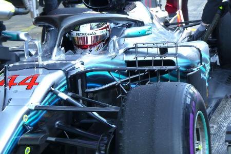 Lewis Hamilton - Mercedes - F1-Test - Barcelona - Tag 8 - 9. März 2018
