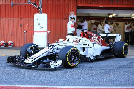 Charles Leclerc - Sauber - F1-Test - Barcelona - Tag 8 - 9. März 2018
