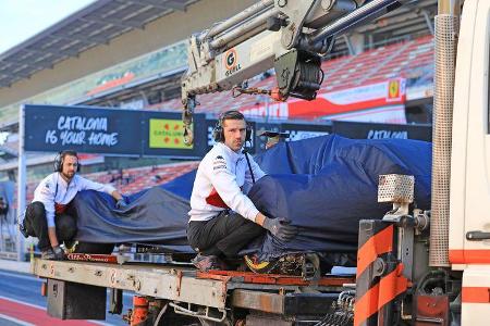 Charles Leclerc - Sauber - F1-Test - Barcelona - Tag 8 - 9. März 2018