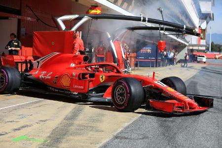 Kimi Räikkönen - Ferrari - F1-Test - Barcelona - Tag 8 - 9. März 2018