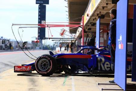 Brendon Hartley - Toro Rosso - F1-Test - Barcelona - Tag 8 - 9. März 2018