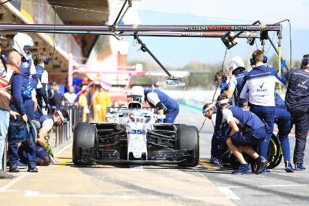 Sergey Sirotkin - Williams - F1-Test - Barcelona - Tag 8 - 9. März 2018